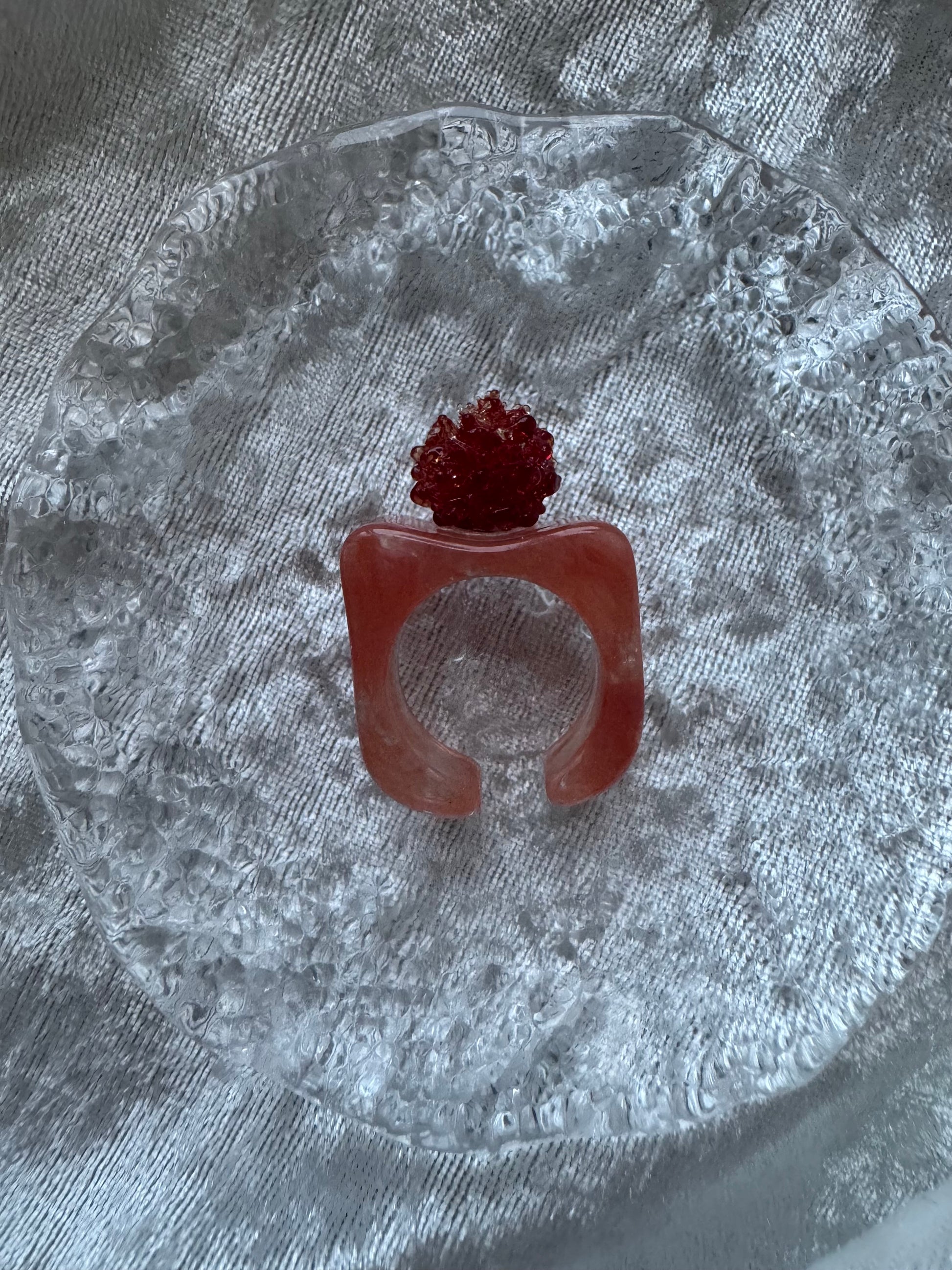 Handmade Glass Ring