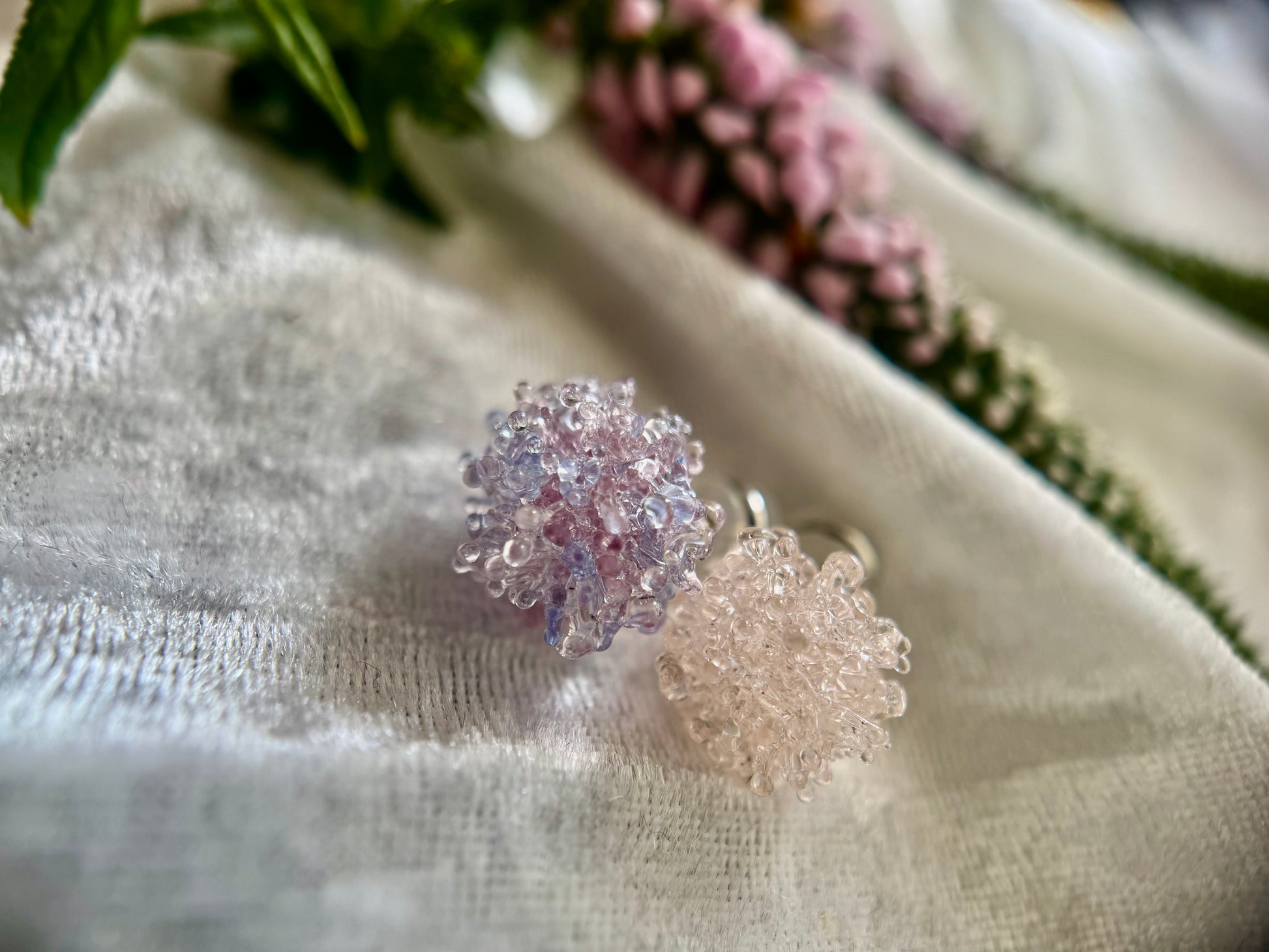 Handmade Glass Earrings