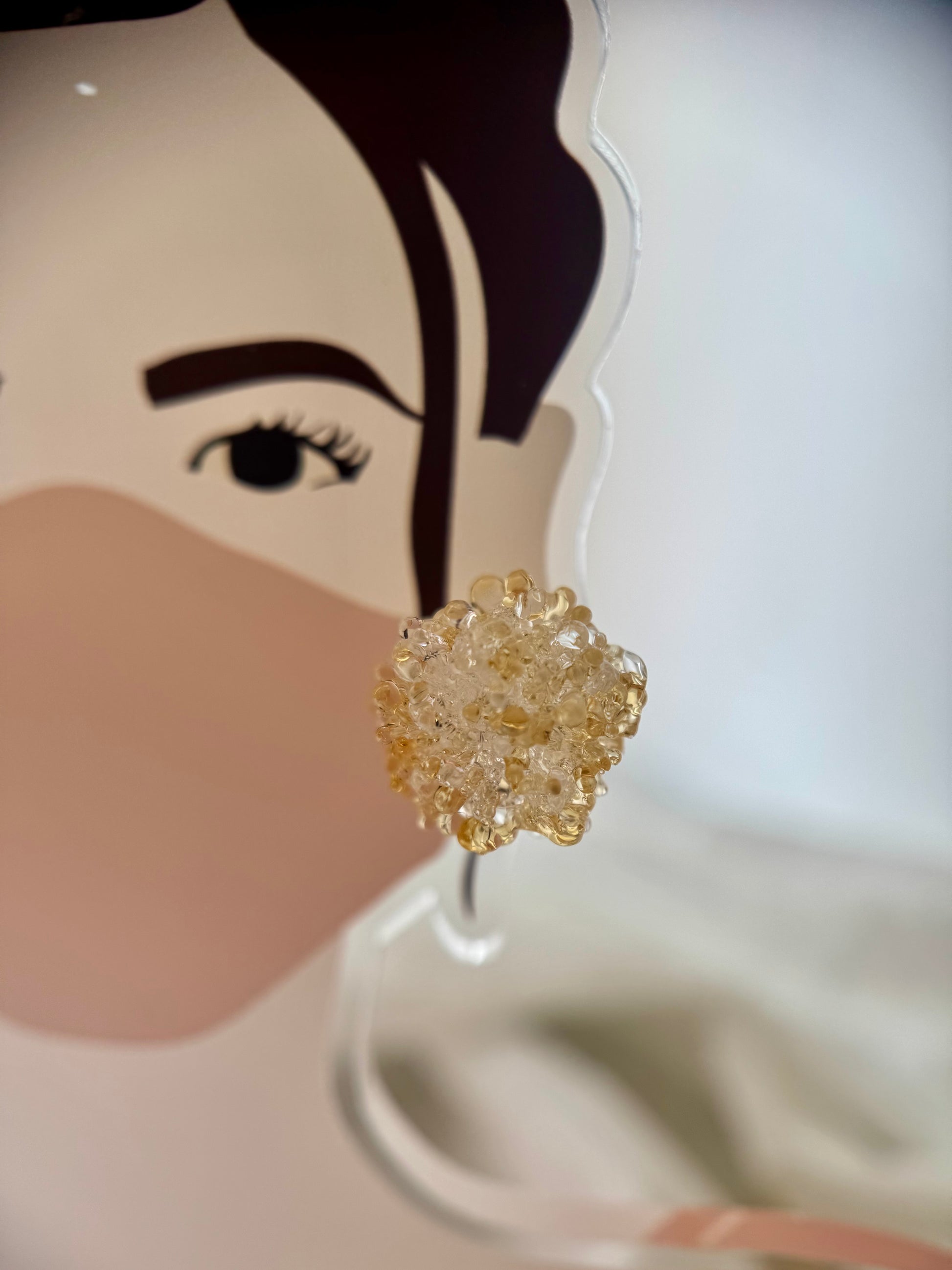 Handmade Glass Earrings