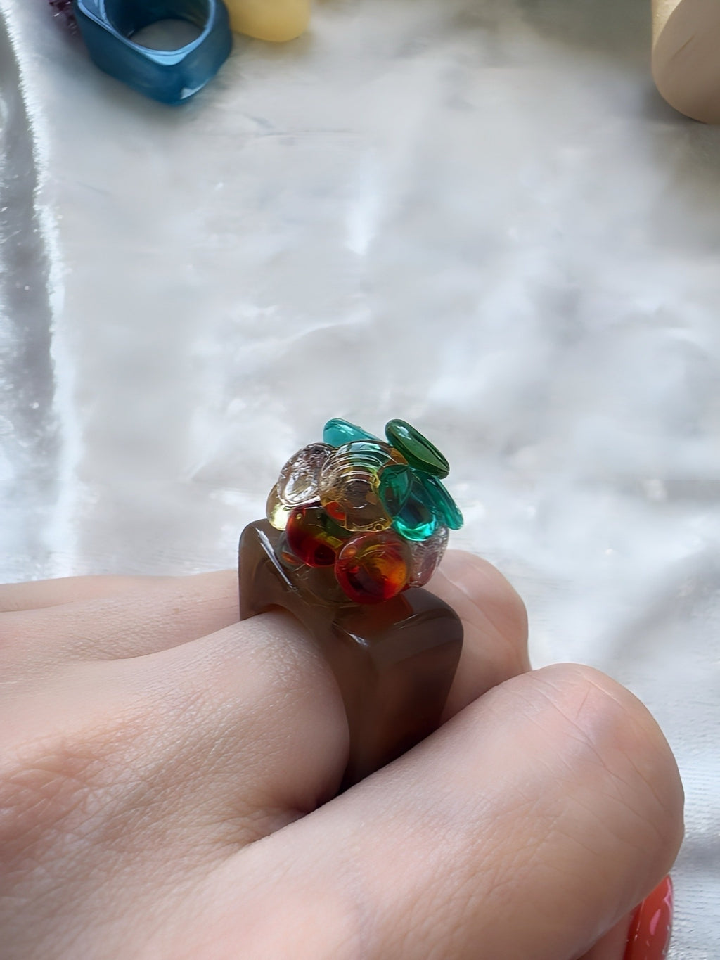Handmade Glass Ring