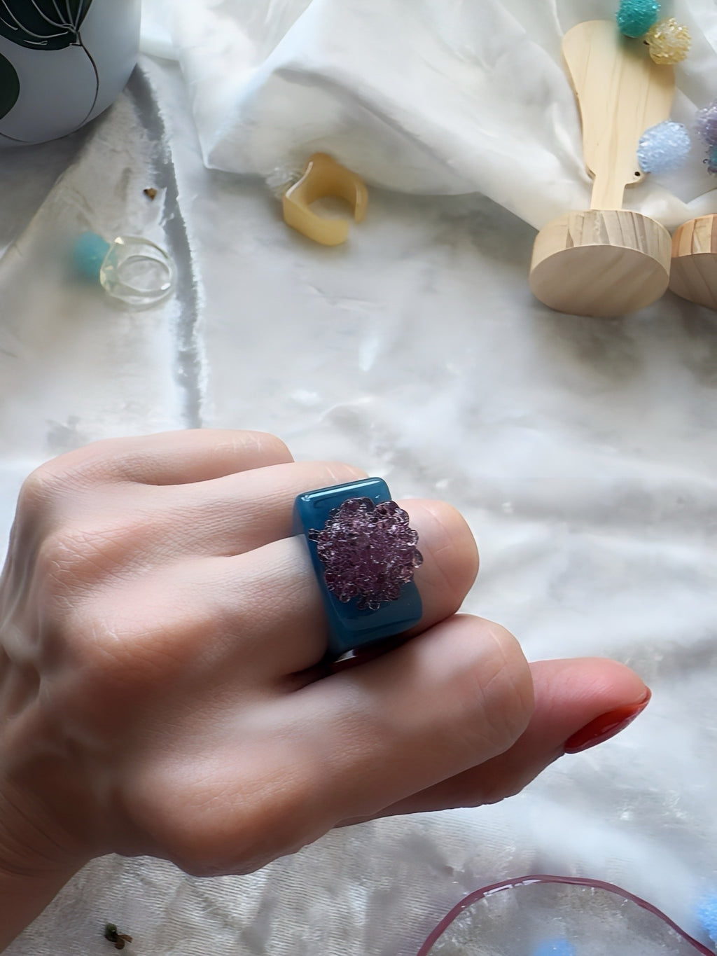 Handmade Glass Ring