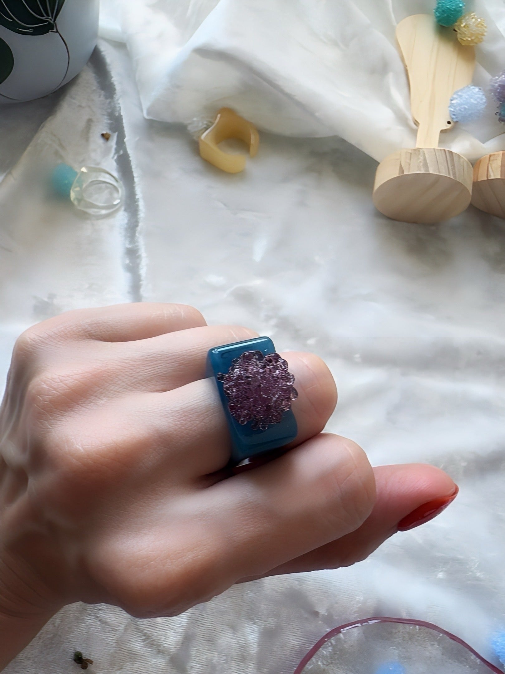 Handmade Glass Ring