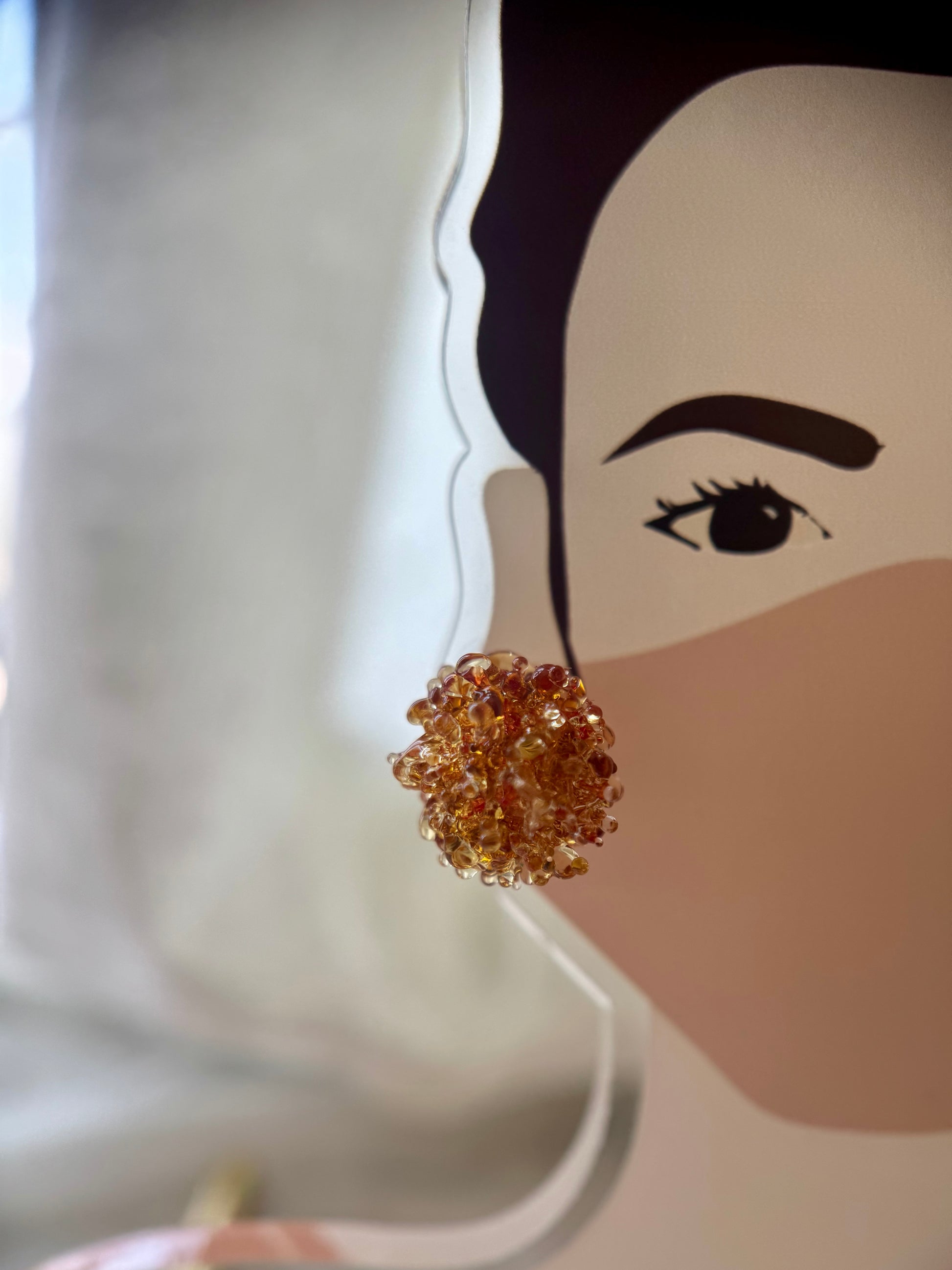 Handmade Glass Earrings