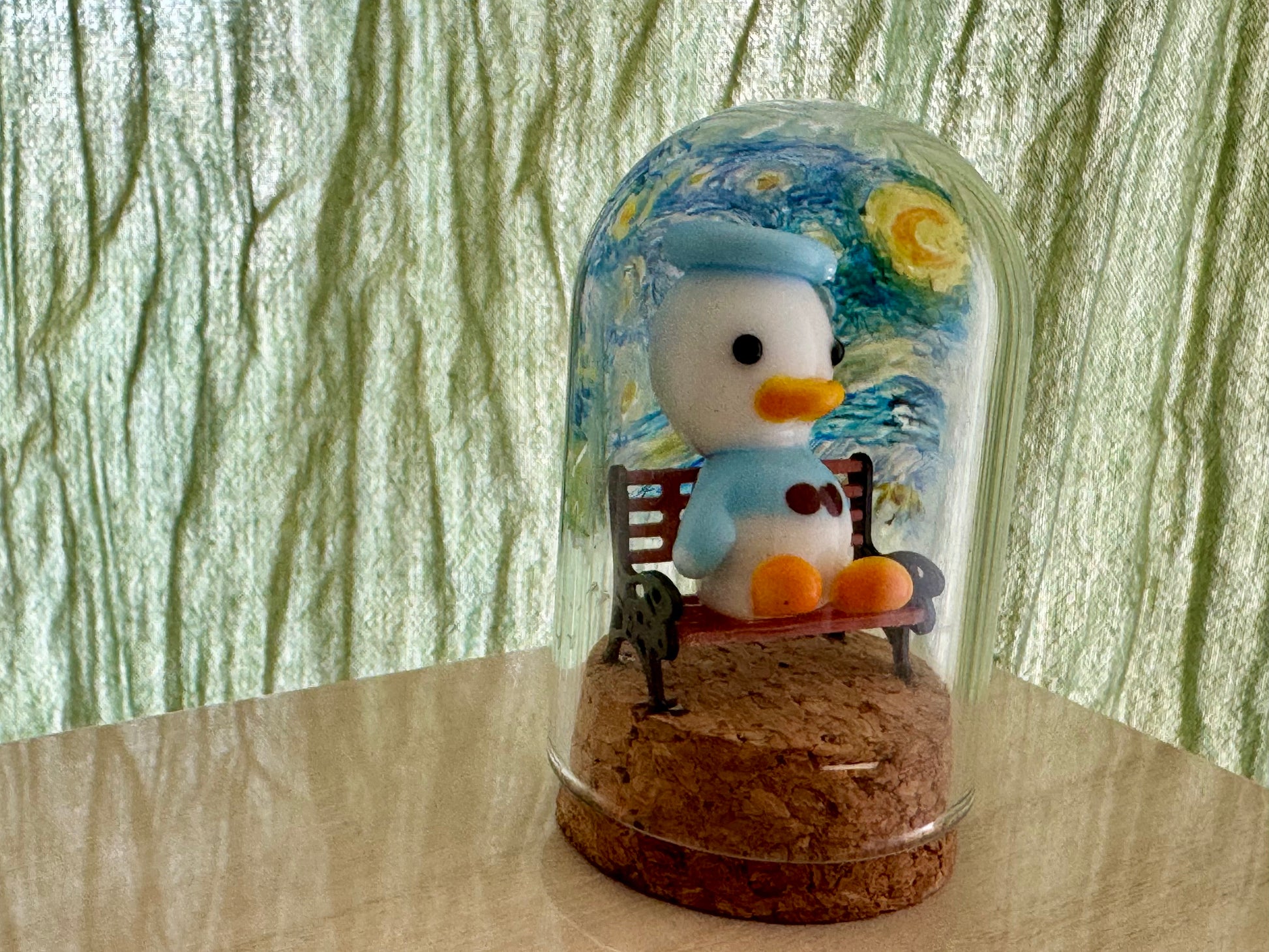 Lonely Duck (Handmade Glass Ornament)