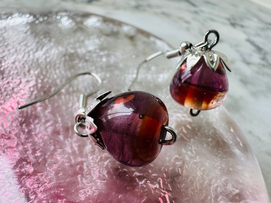 Handmade Glass Earrings