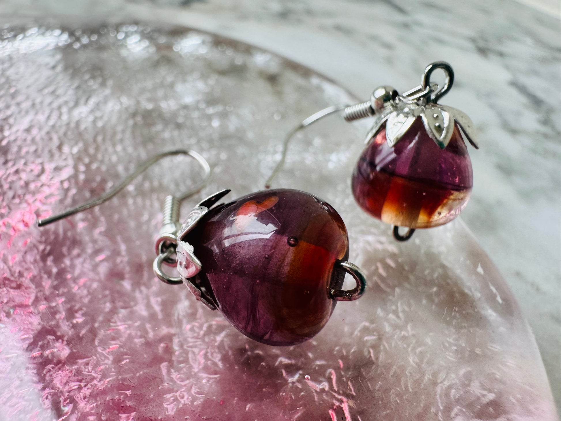 Handmade Glass Earrings