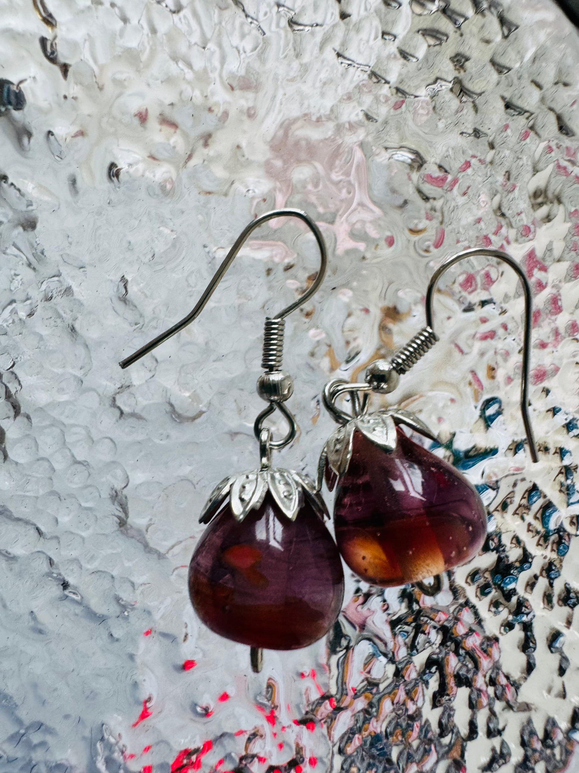 Handmade Glass Earrings