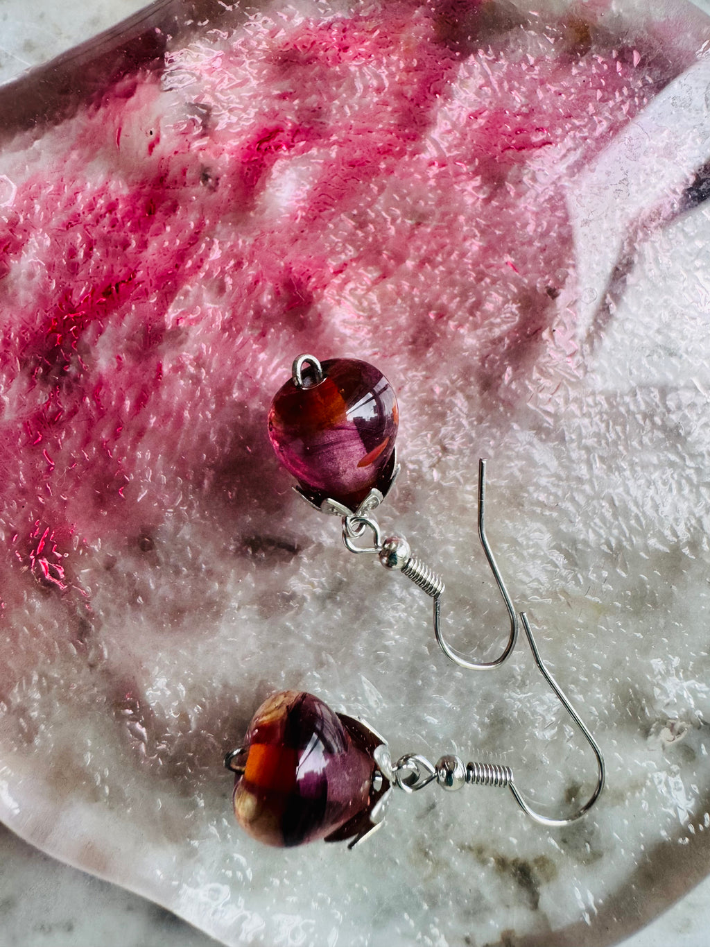 Handmade Glass Earrings