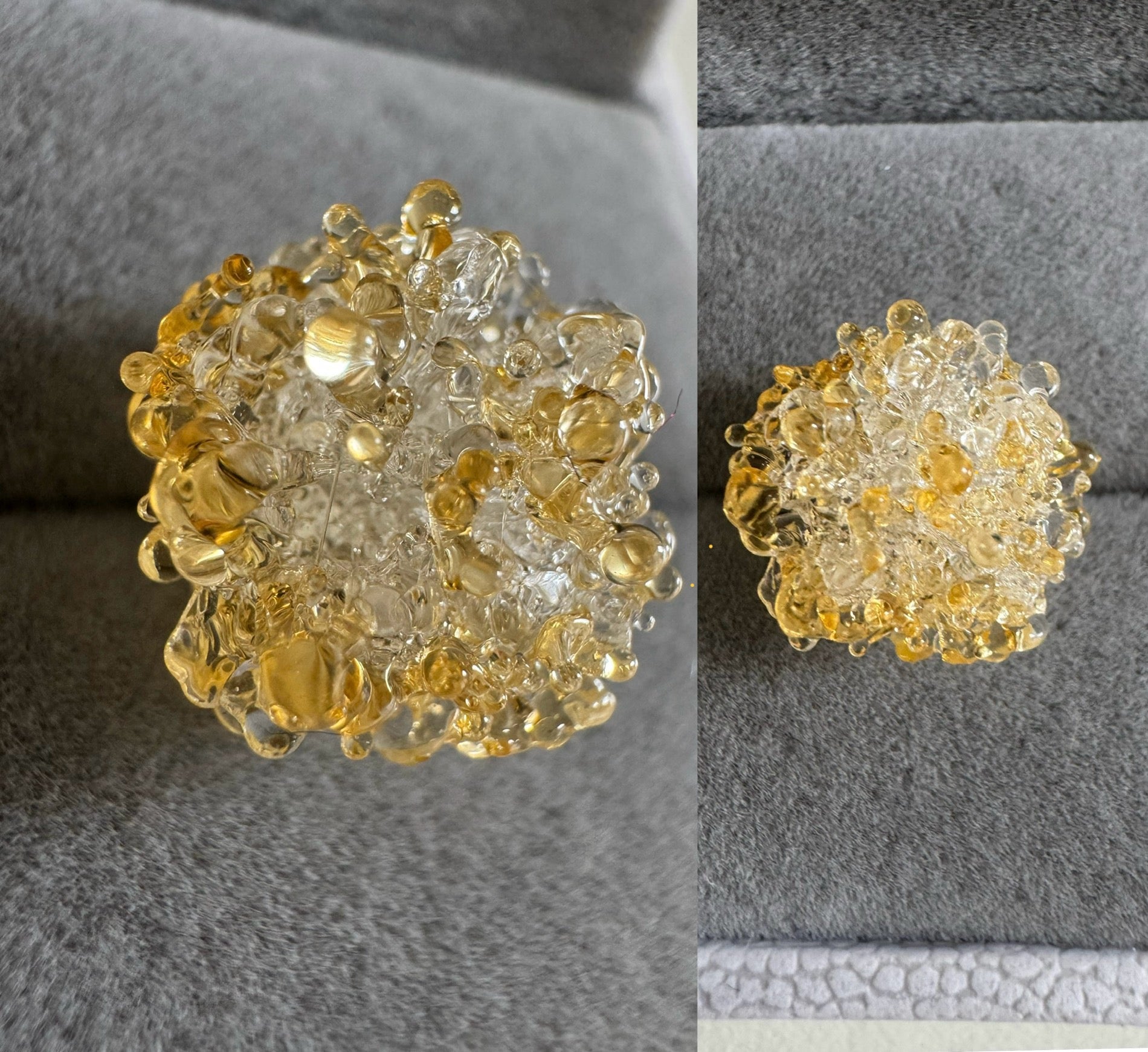 Handmade Glass Earring (single piece)