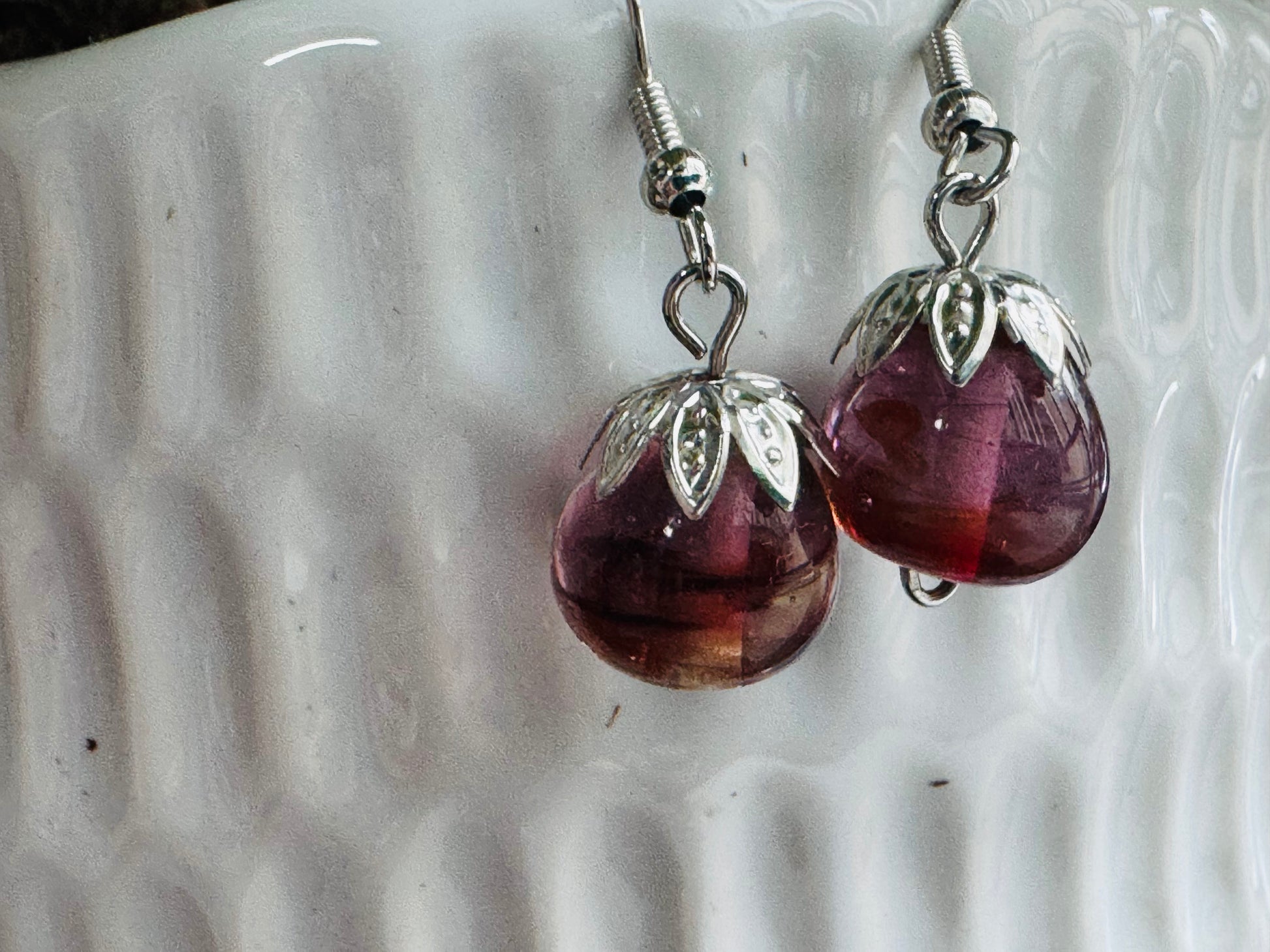 Handmade Glass Earrings
