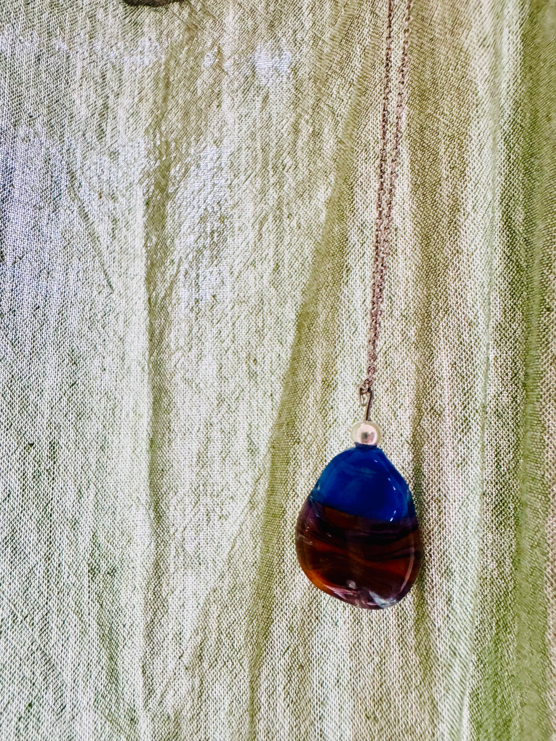 Handmade Mixed color / pattern glass plate