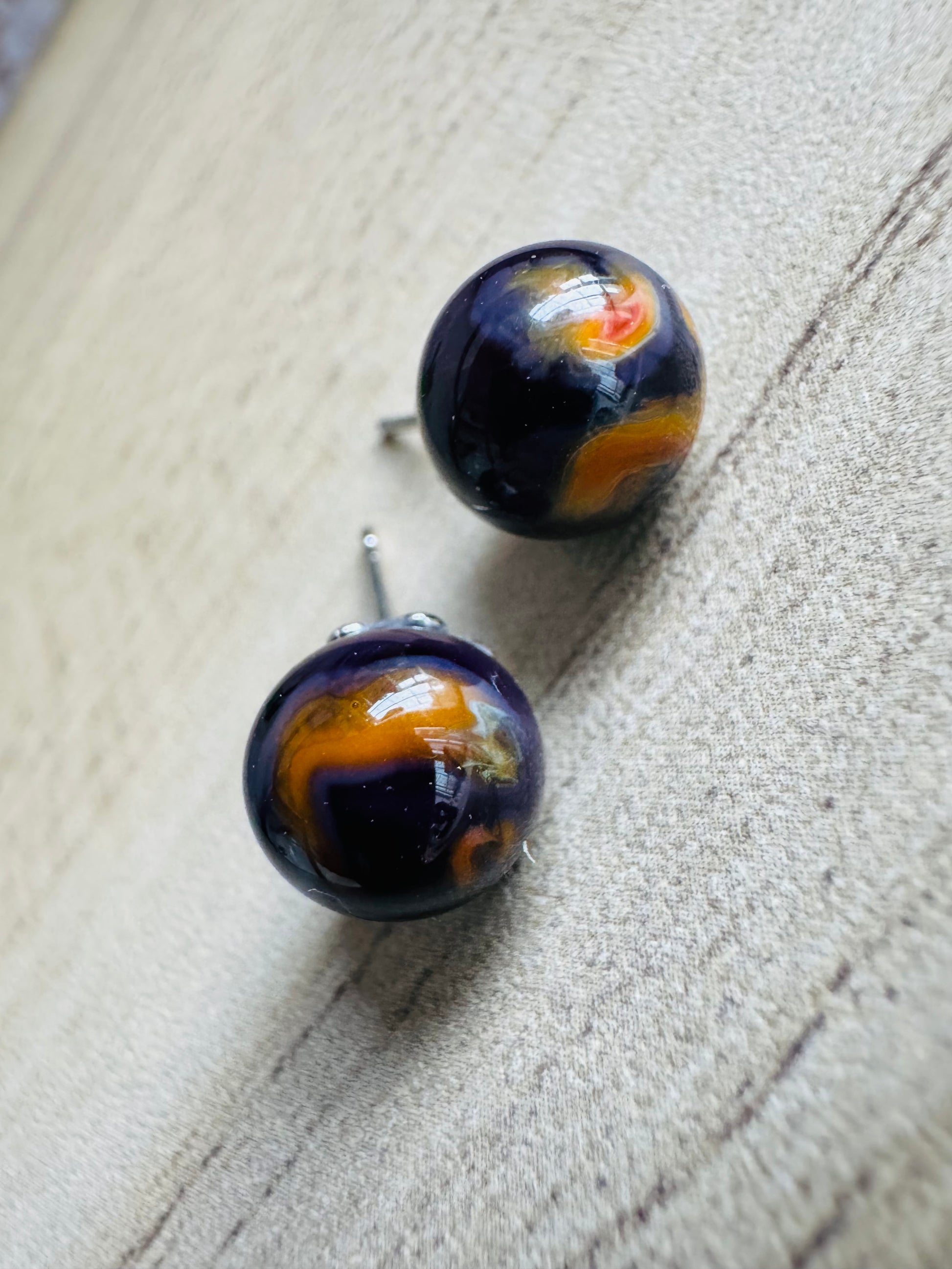 Handmade Glass Earrings