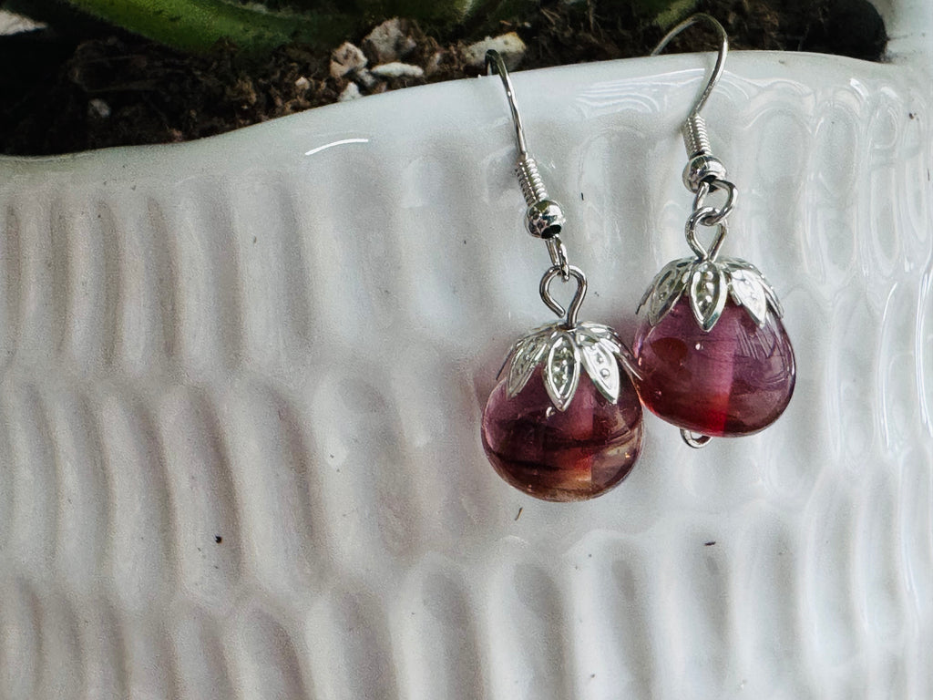 Handmade Glass Earrings