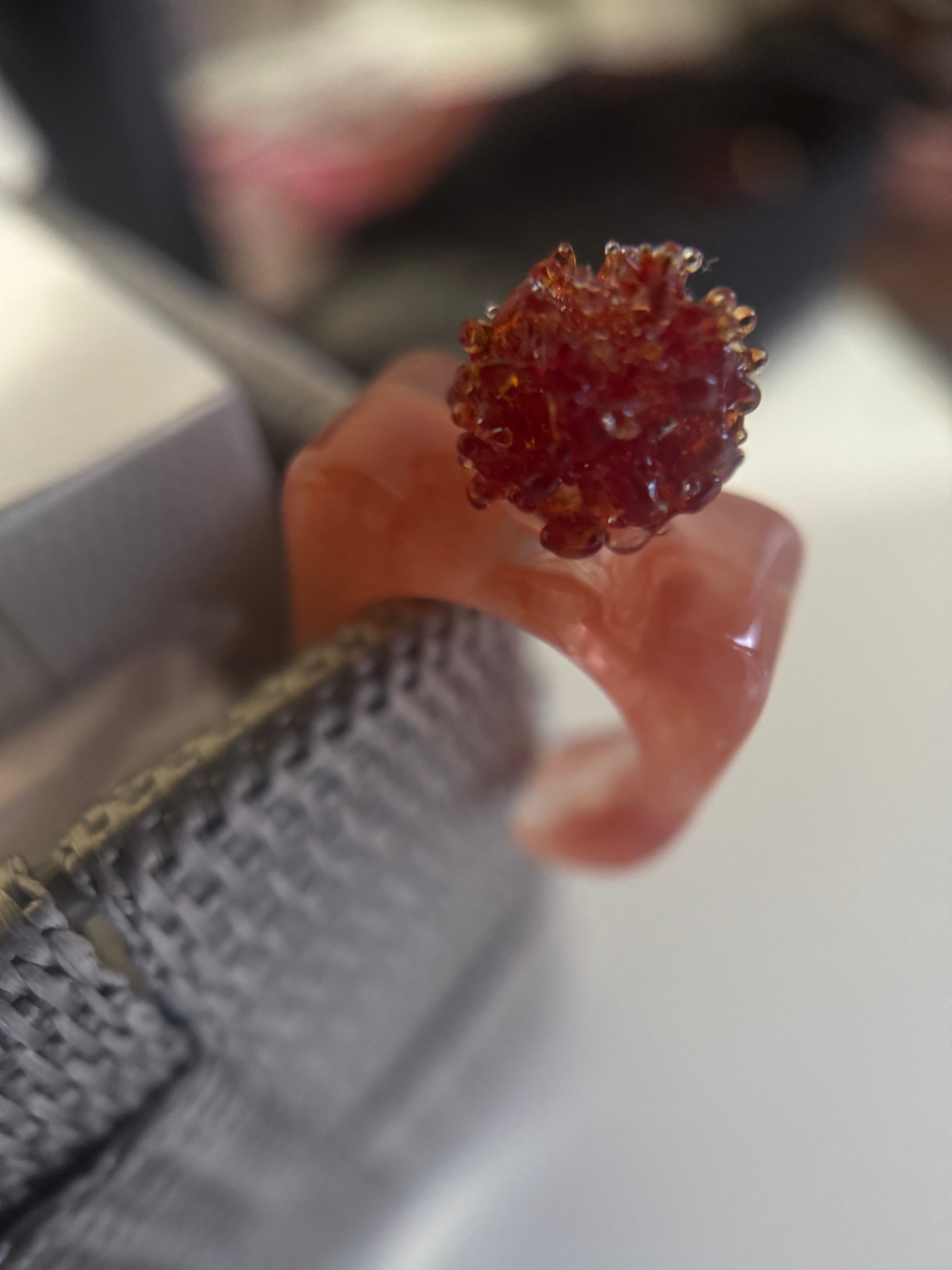Handmade Glass Ring