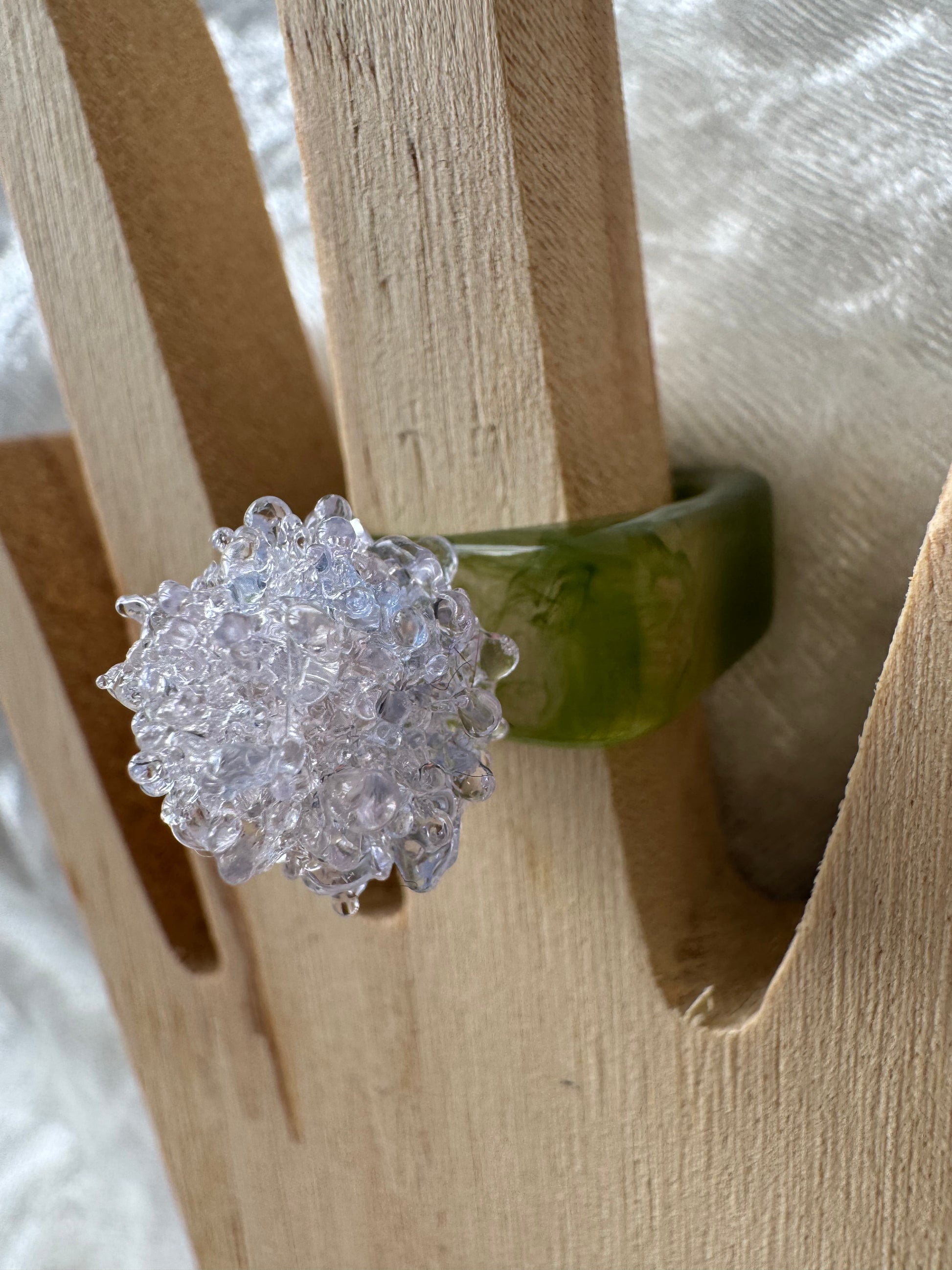 Handmade Glass Ring
