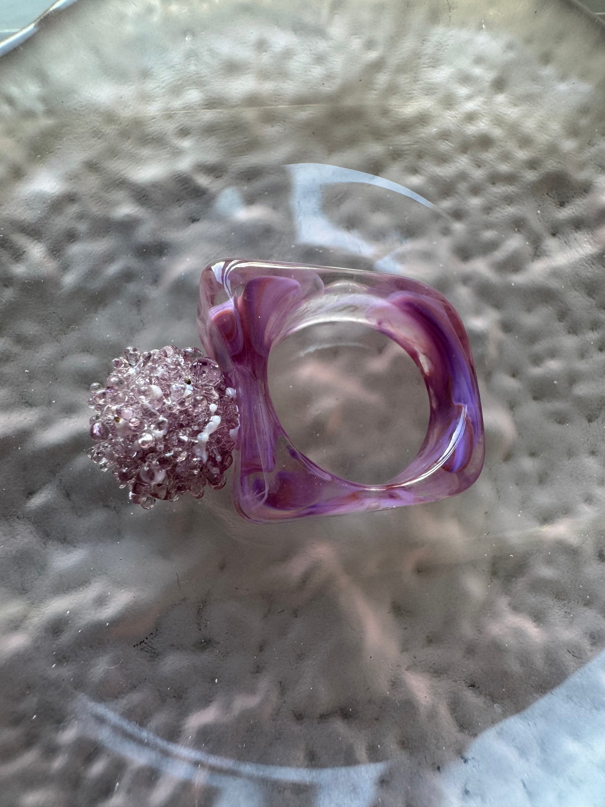 Handmade Glass Ring