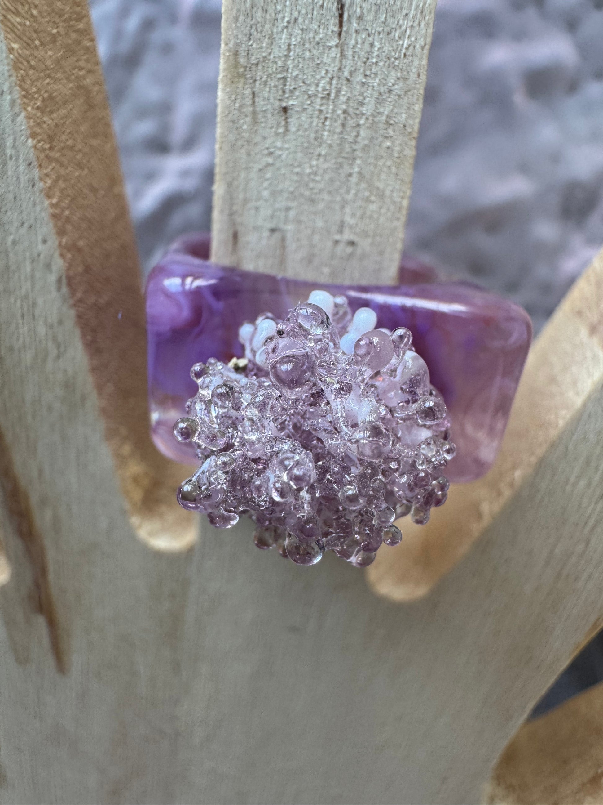 Handmade Glass Ring