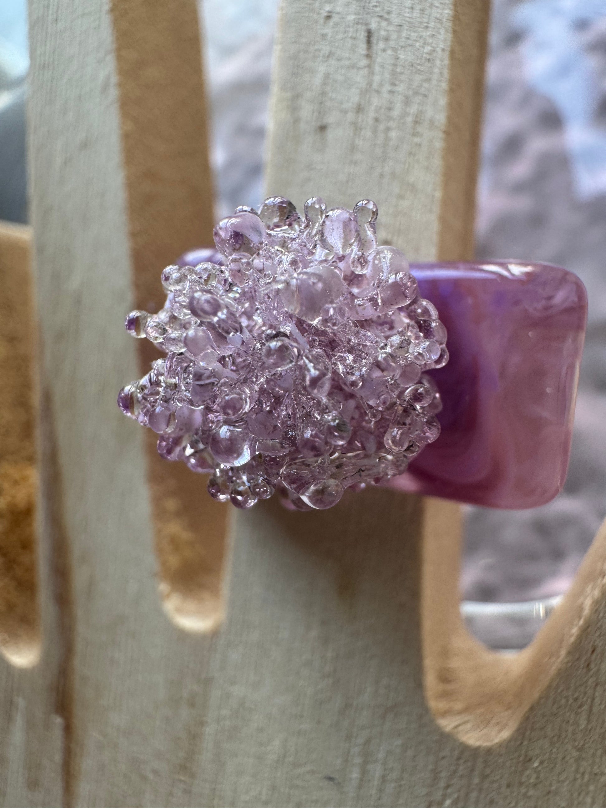 Handmade Glass Ring