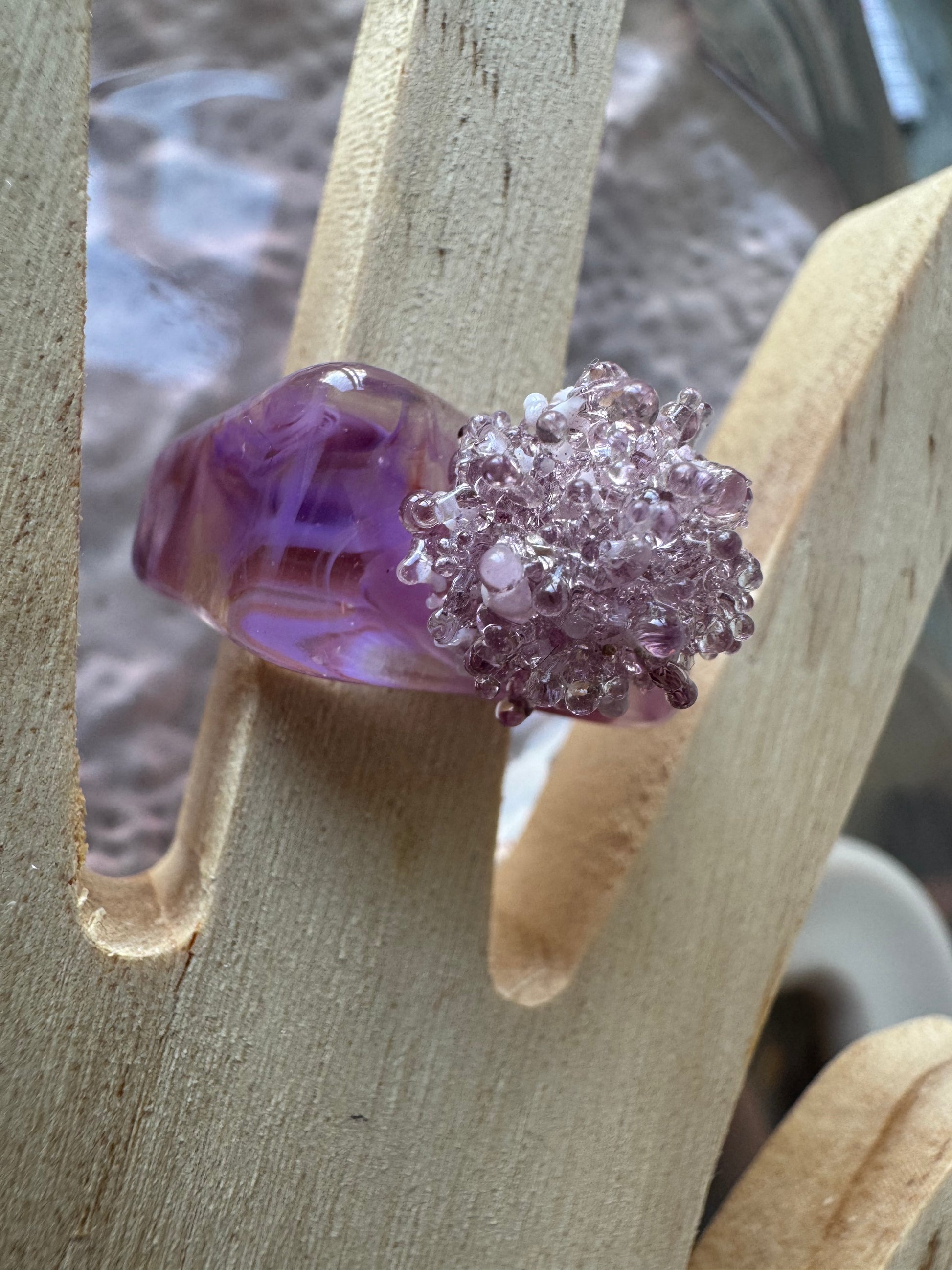 Handmade Glass Ring